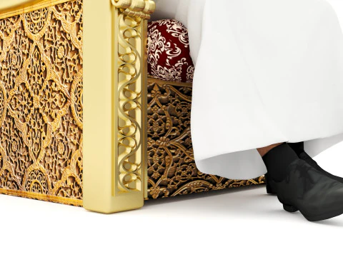 Arab Sultan 4K 3D Model