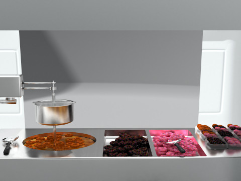 Donut Van Modelo 3D