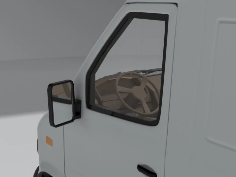 Donut Van 3D Model