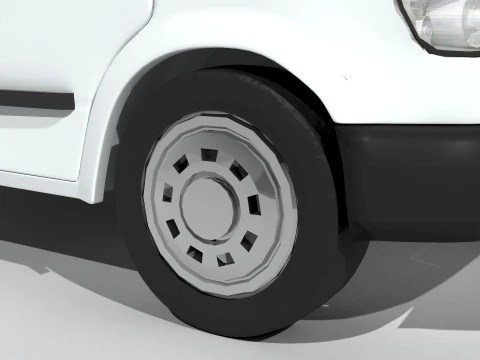 Donut Van 3D Model