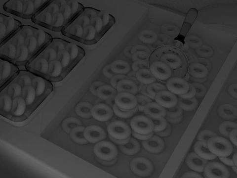 Donut Van 3D Model