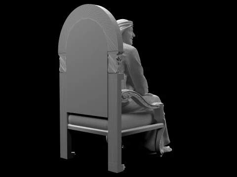 Arabische sultan 2 3D Model