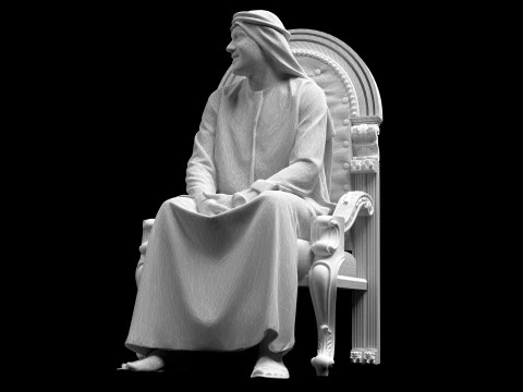 Arabische sultan 2 3D Model