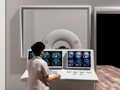 CT Scan - 4K 3D मॉडल