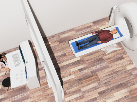 CT Scan - 4K 3D मॉडल