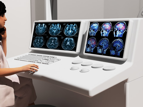 CT Scan - 4K 3D मॉडल