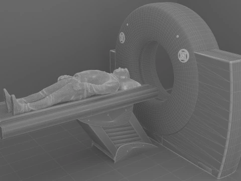 CT Scan - 4K 3D Model