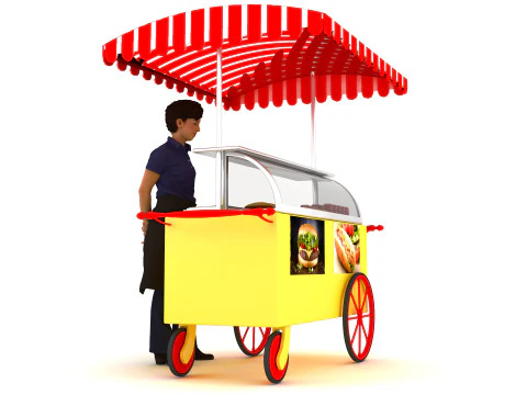 Street Food 3D Model