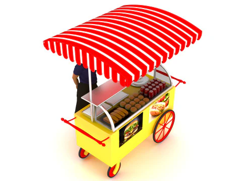 Street Food 3D Model