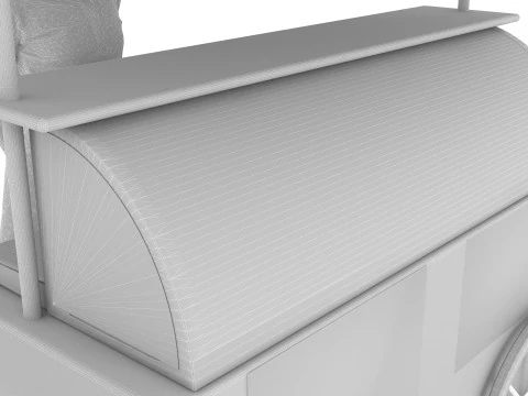 Street Food 3D Model