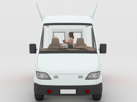Donut Truck 4K 3D Модель