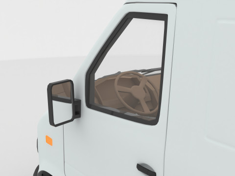 Donut Truck 4K 3D Модель