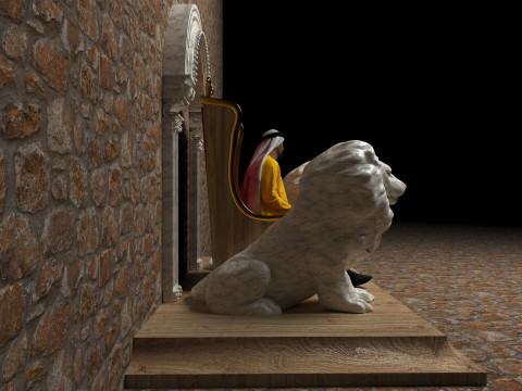 Arap Sultan 3 - 4K 3D Model