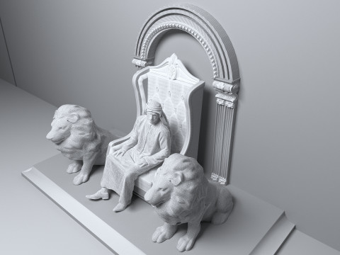Arap Sultan 3 - 4K 3D Model