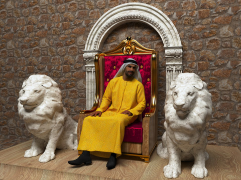 Arap Sultan 3 - 4K 3D Model