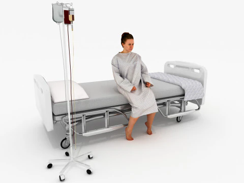 Paziente 4K Modello 3D