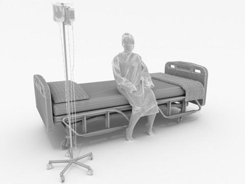 Patient 4K Model 3D