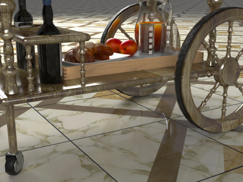 Room Service 4K 3D 模型