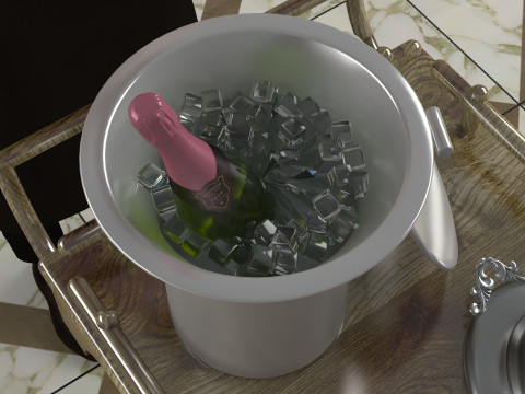 Room Service 4K 3D 模型