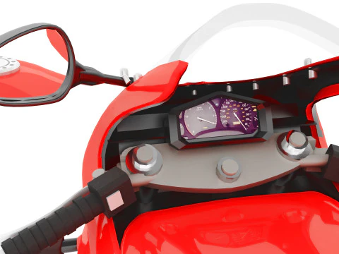 Sportive Rider 3D Model