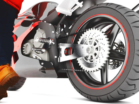 Sportive Rider 3D Model