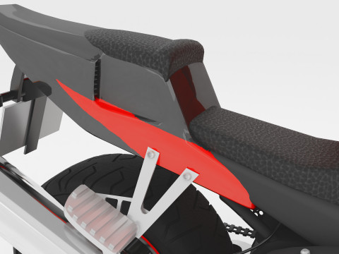 Sportive Rider 4K 3D Model