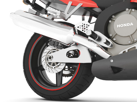 Sportive Rider 4K 3D Model
