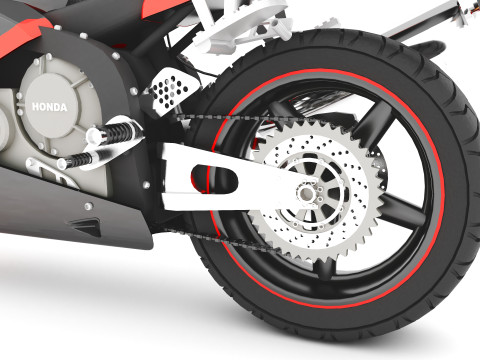 Sportive Rider 4K 3D Model
