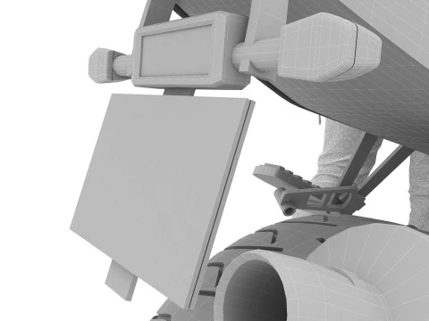 Sportive Rider 3D Model