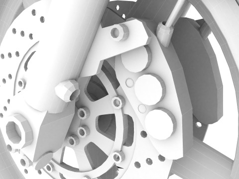 Sportive Rider 4K 3D Model