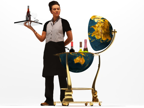 Sommelier 4K 3D 모델