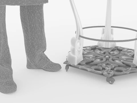 Сомельє 4K 3D Модель