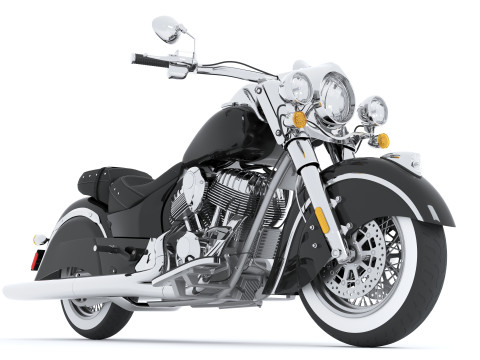 Chopper Biker 7 - 4K 3D Model