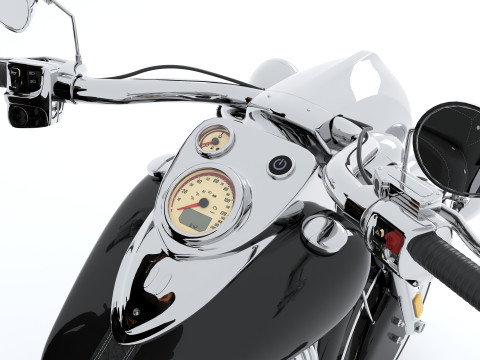 Chopper Biker 7 - 4K 3D Model