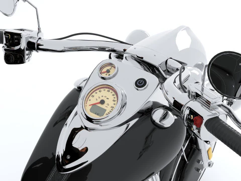 Chopper Biker 7 - 4K 3D Model
