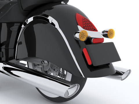 Chopper Biker 7 - 4K 3D Model