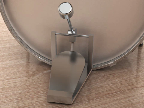 Drummer 4K 3D Model