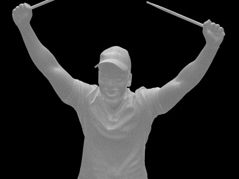 Drummer 4K 3D Model