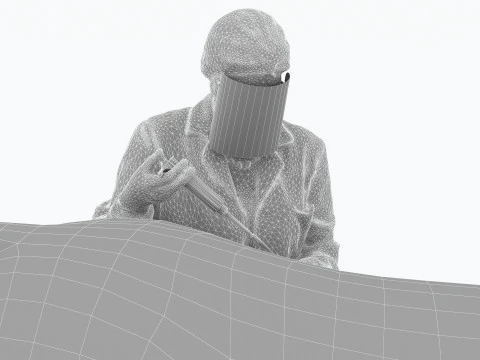 veterinario 4k Modelo 3D