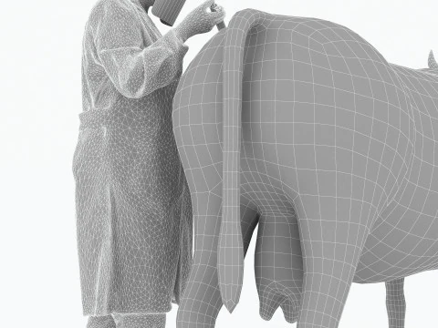 veterinario 4k Modelo 3D