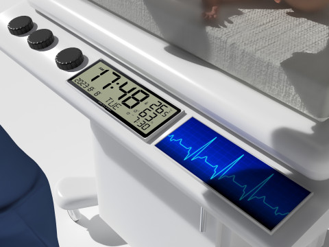 Infant Incubator 4K Modèle 3D
