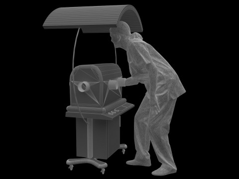 Infant Incubator 4K Modèle 3D