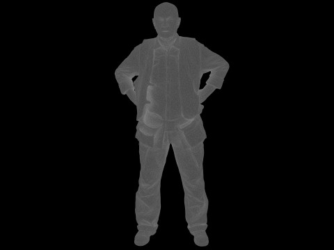 Operator 4K 3D Model