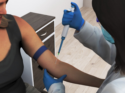 Injection Unit 4K 3D Model