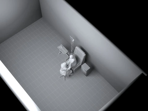 Injection Unit 4K 3D Model