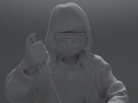Injection Unit 4K 3D Model