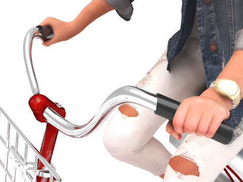 Bike Tour 4K 3D Model
