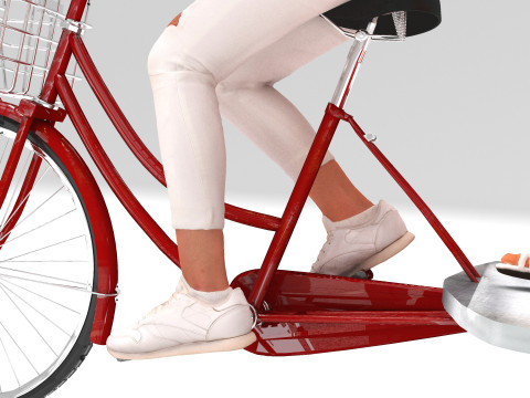 Bike Tour 4K 3D Model