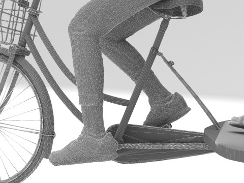 Bike Tour 4K 3D Model