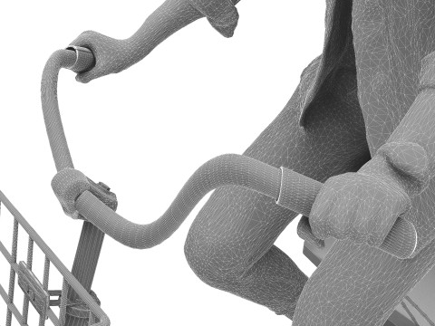 Bike Tour 4K 3D Model